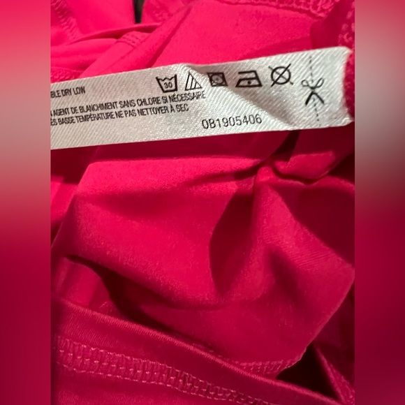 FREE PEOPLE FP MOVEMENT EASY DOES IT DRESS Waistband Malibu Pink Open Back Small - Picture 15 of 16